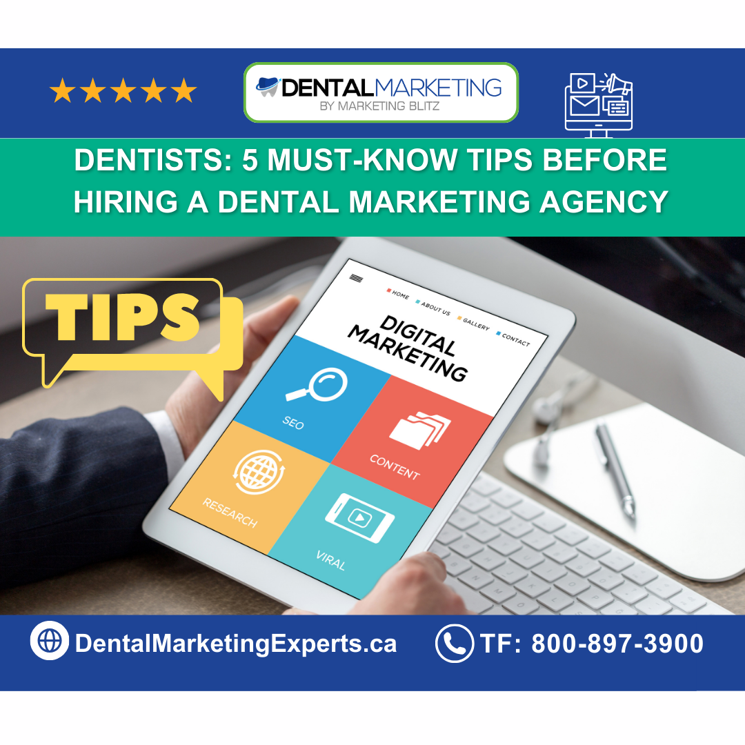 5 must-know tips bofore hiring a. Dental Marketing Agency By Alex Bangura