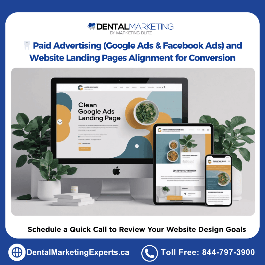 dental web design paid ad conversion for maximum leads