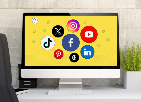 dental social media pages optimization